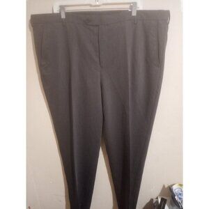 NWT Nautica Men's Dress Pants Slacks 44X32 Gray Performance Bi-Stretch Comfort